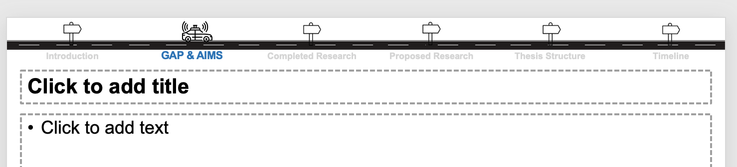 Car Timeline Header